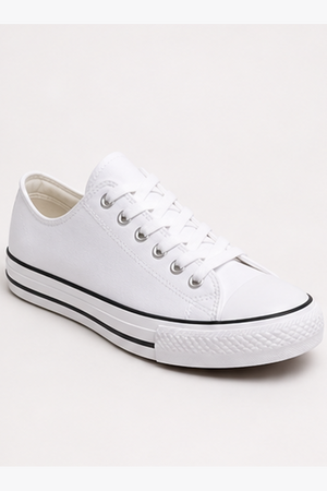 Beyaz Kanvas Sneaker