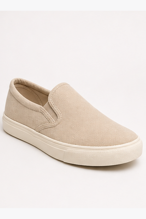 Bej Slip-On