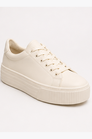 Krem Platform Sneaker
