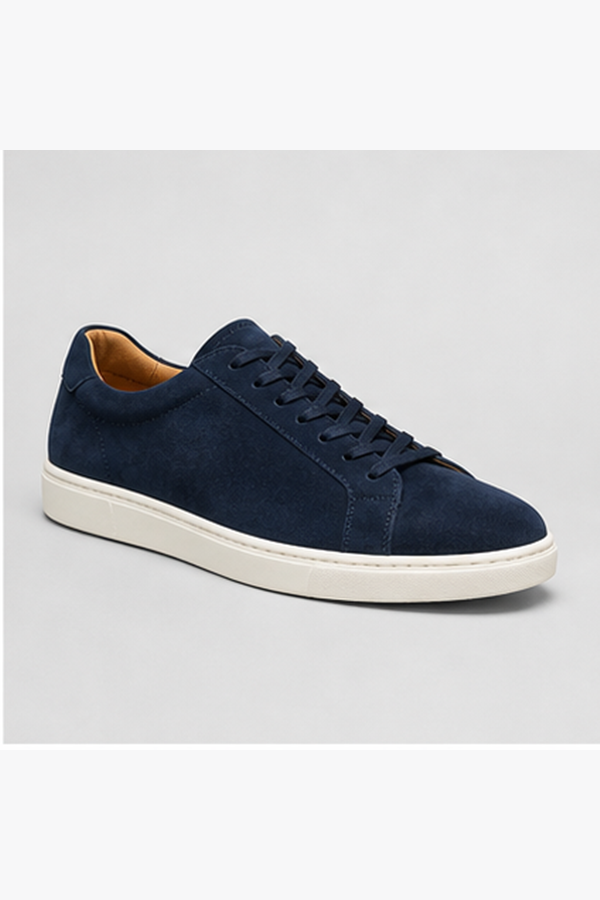 Lacivert Süet Sneaker